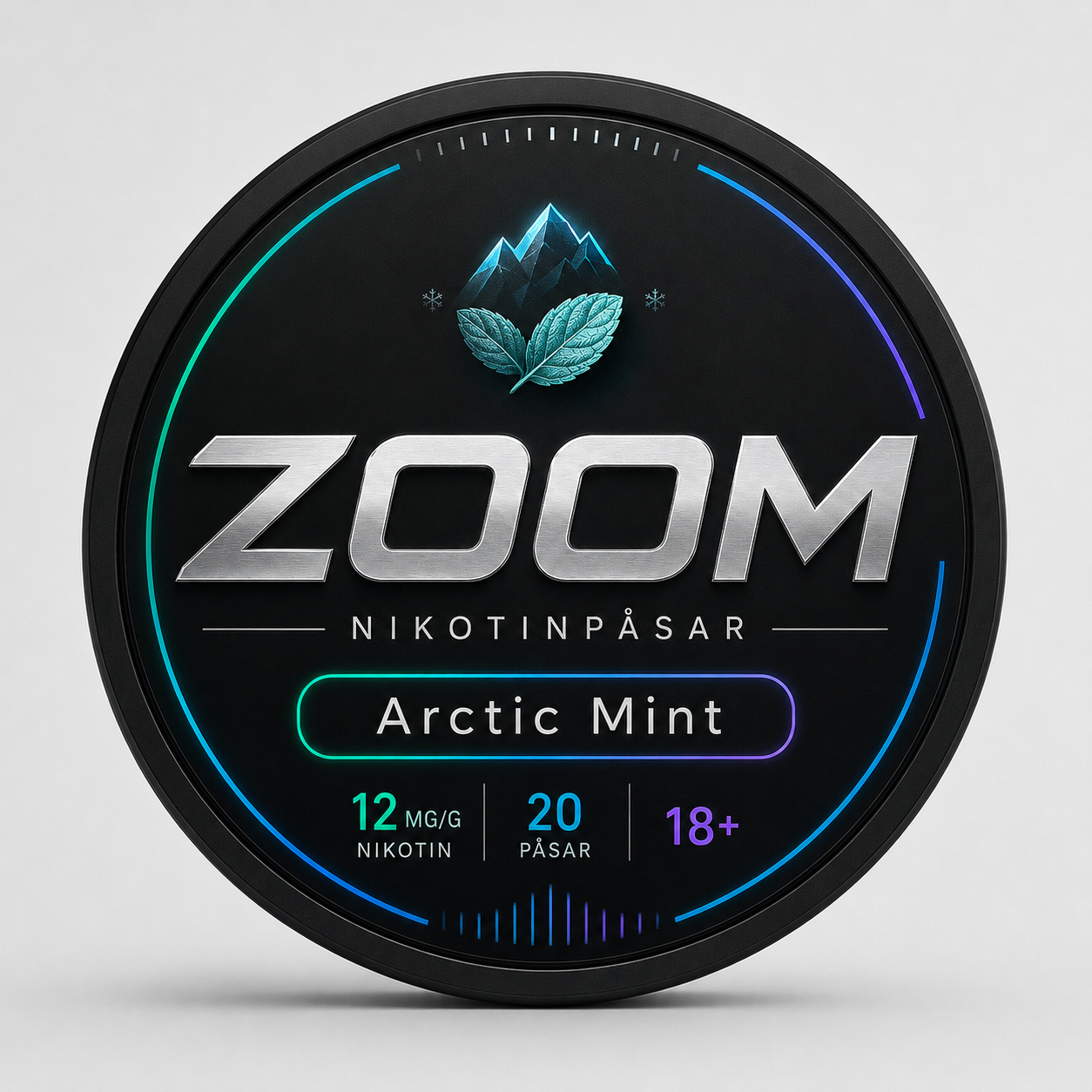 ZOOM Arctic Mint vitt snus